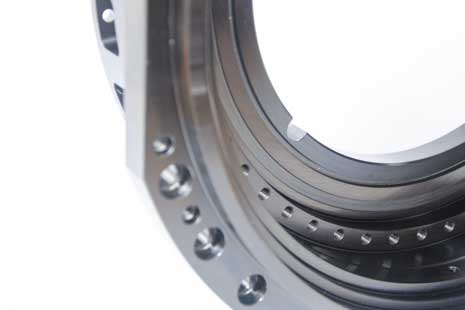 Maschinenteil aus der Schleiftechnik